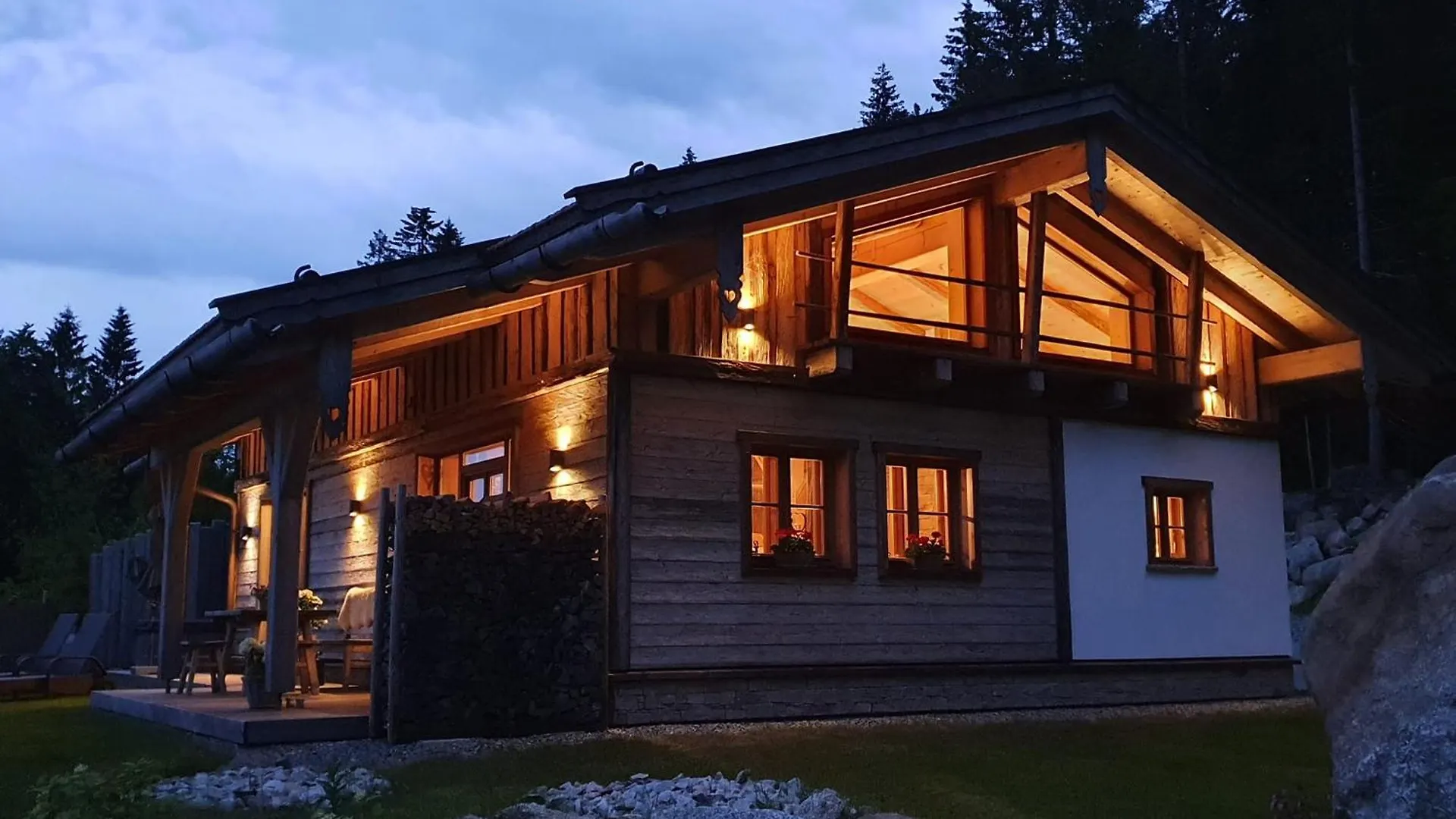 Dreisessel-Chalets Im Bayerischen Wald - Chalet Dreisessel Mit Whirlpool-Sauna-Kamin Haidmühle Alemanha